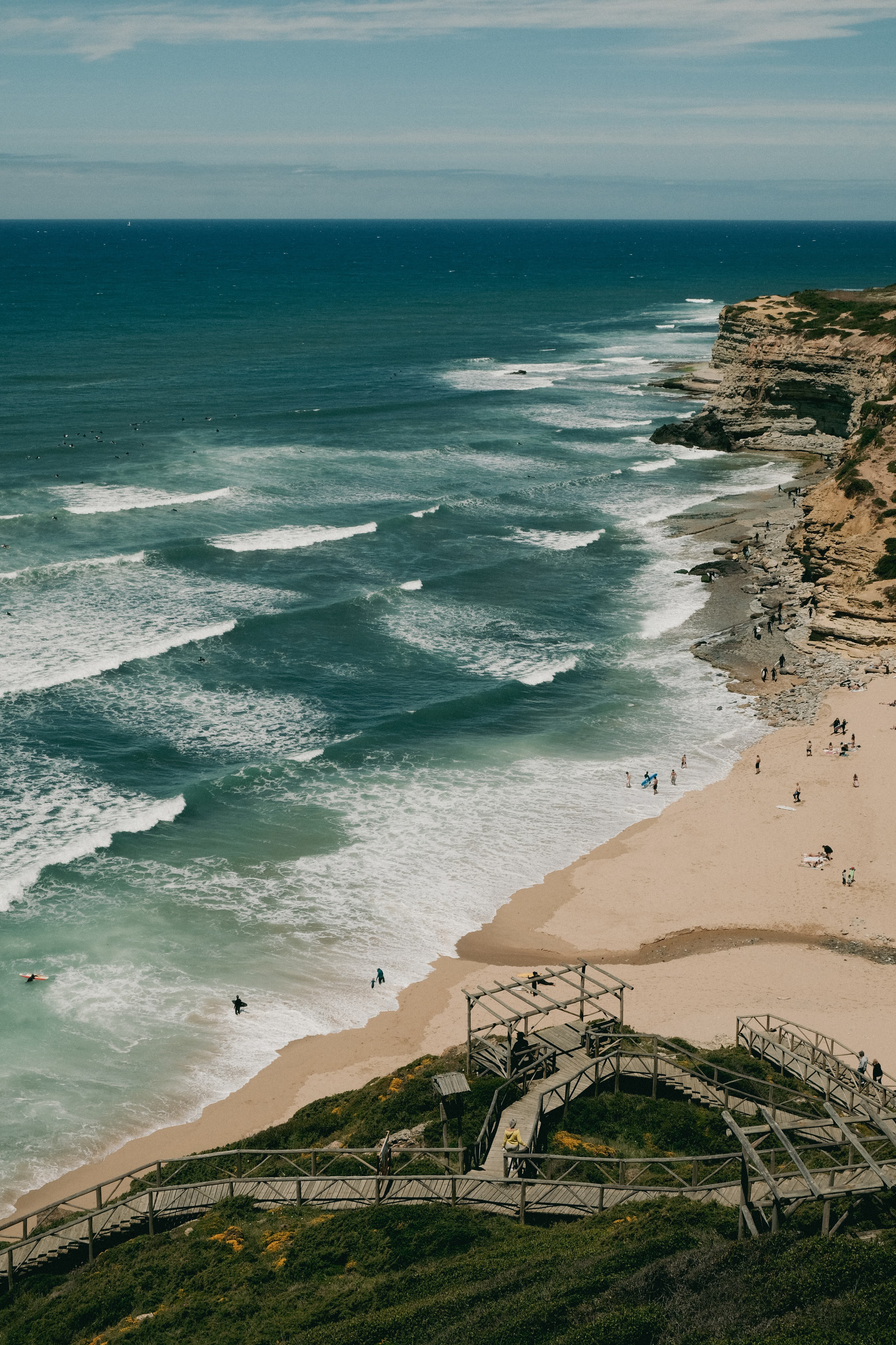 The Atlantic coast